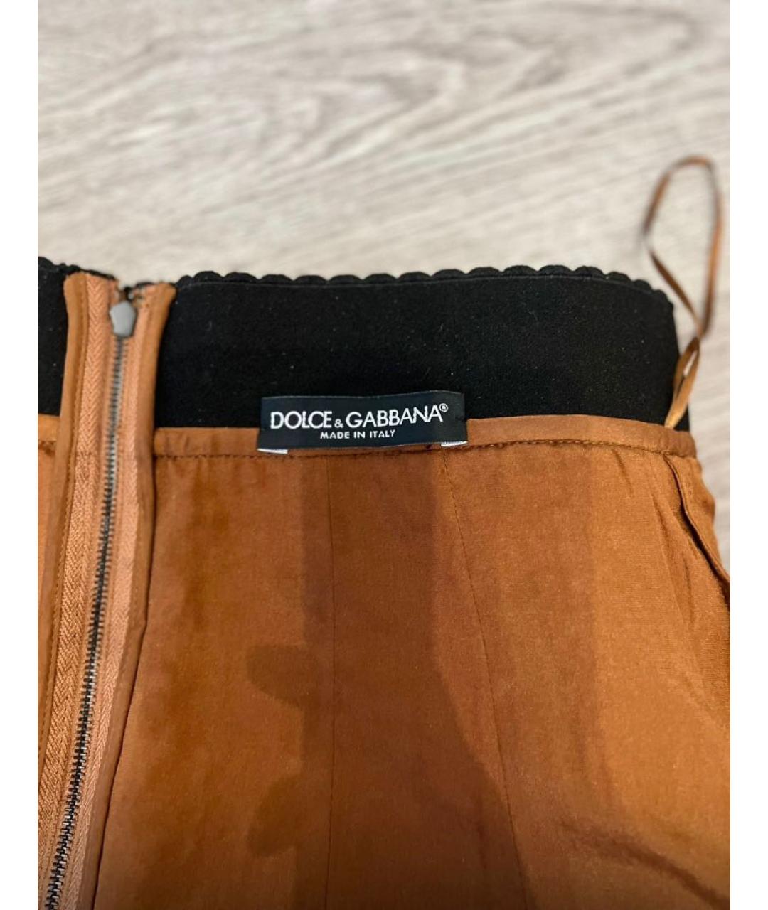 DOLCE&GABBANA Юбка мини, фото 3