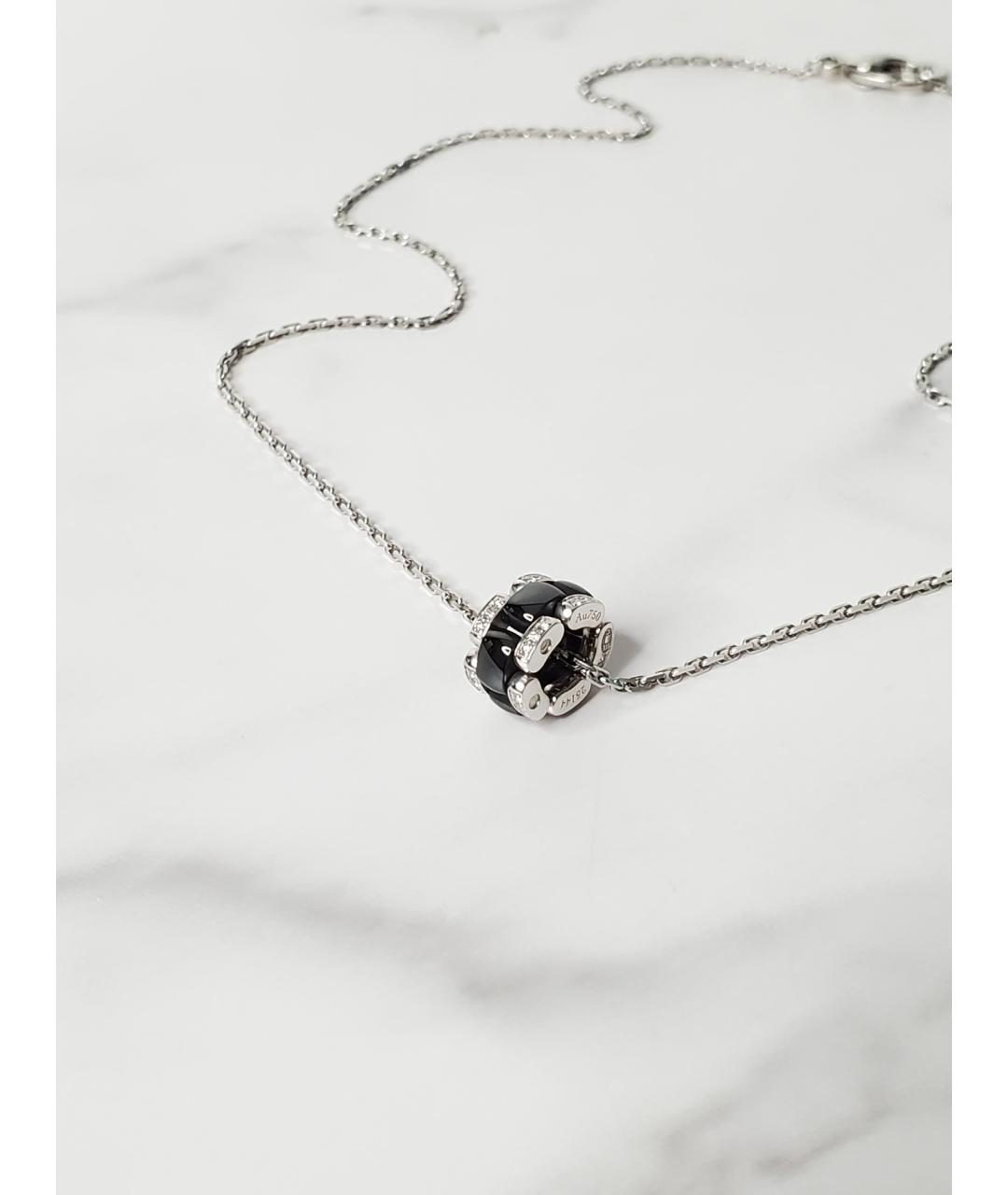 CHANEL Серебряное колье из белого золота, фото 3