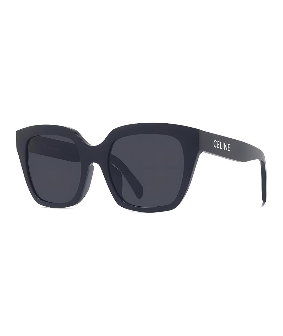 CELINE Хаки пластиковые солнцезащитные очки, фото 1