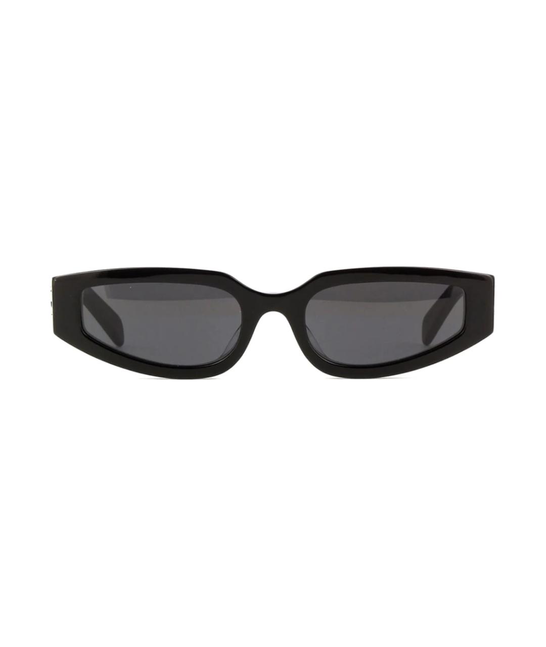 CELINE Черные пластиковые солнцезащитные очки, фото 2