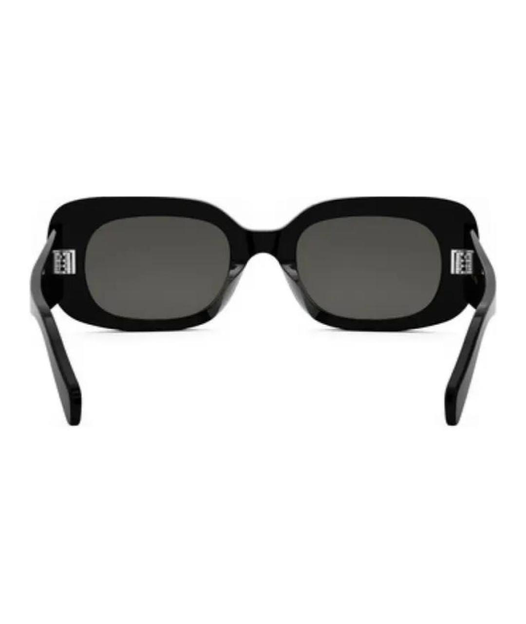 CELINE Черные пластиковые солнцезащитные очки, фото 5