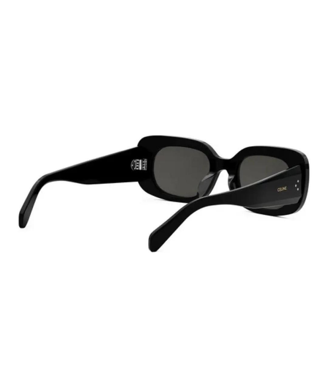 CELINE Черные пластиковые солнцезащитные очки, фото 6
