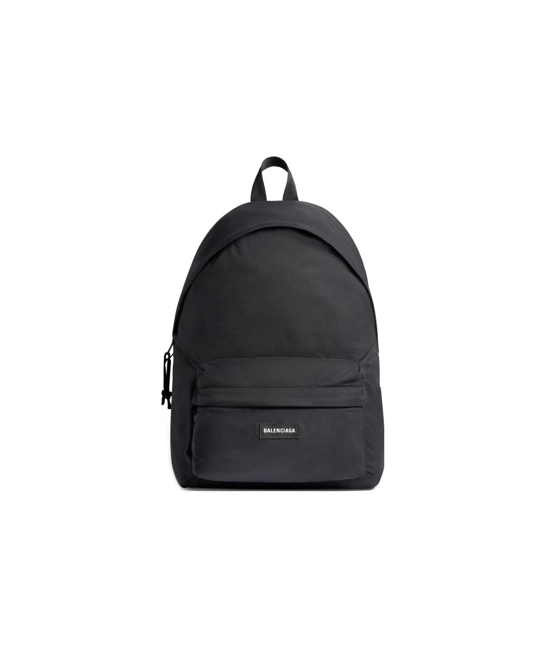 BALENCIAGA Черный нейлоновый рюкзак, фото 6