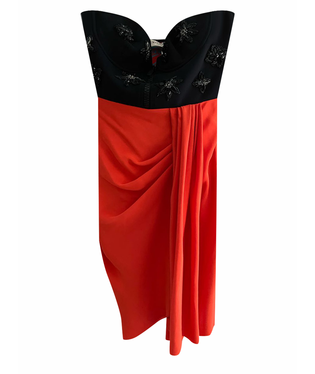 EMILIO PUCCI Красное полиамидовое коктейльное платье, фото 1