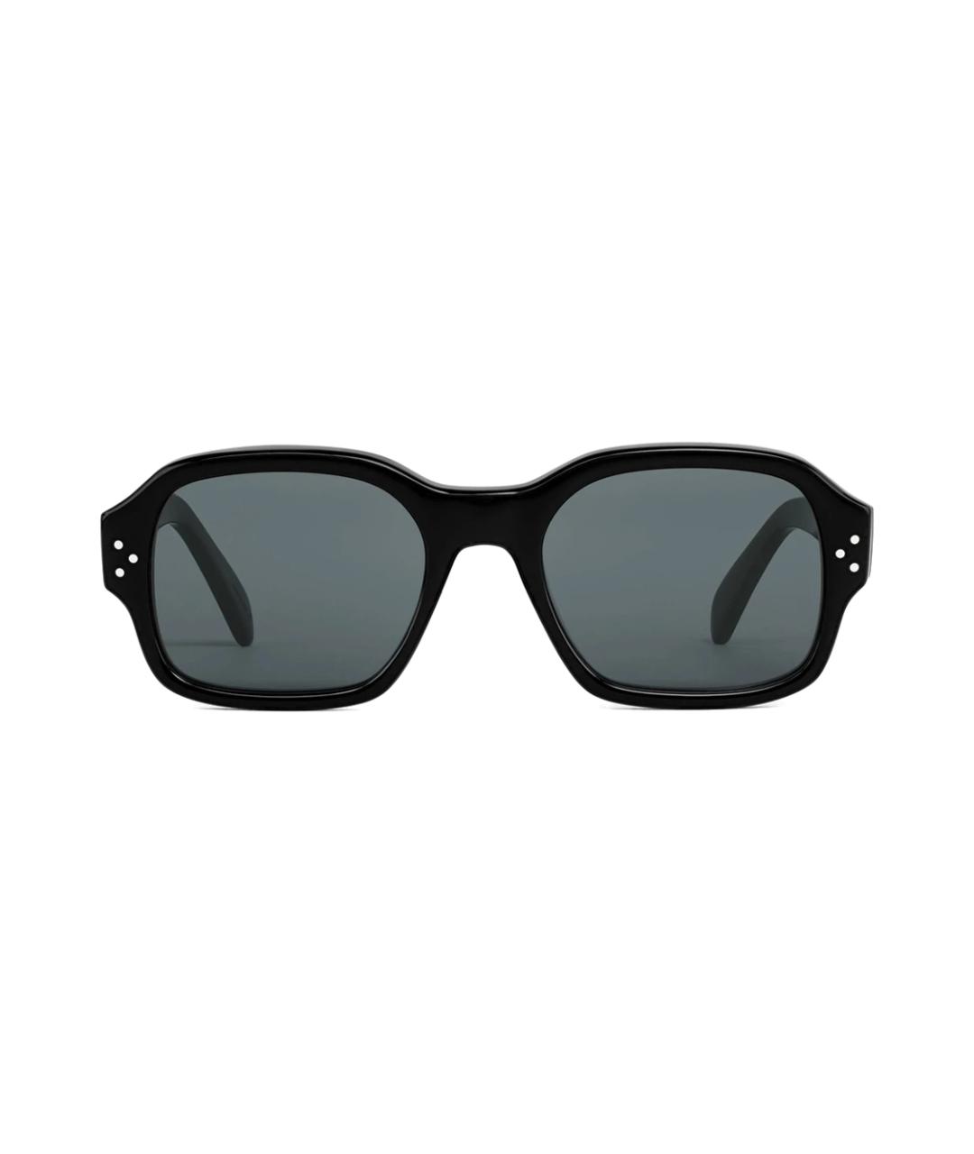 CELINE Черные пластиковые солнцезащитные очки, фото 2