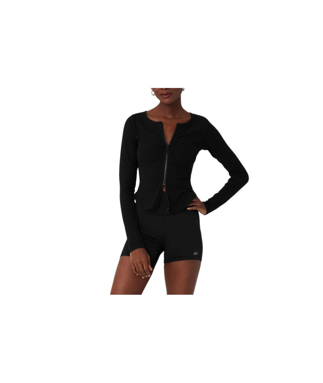 ALO YOGA Черная куртка, фото 3