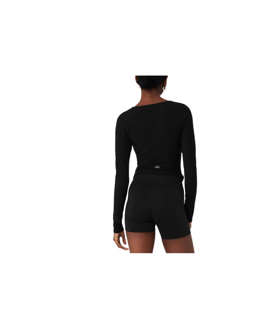 ALO YOGA Черная куртка, фото 4