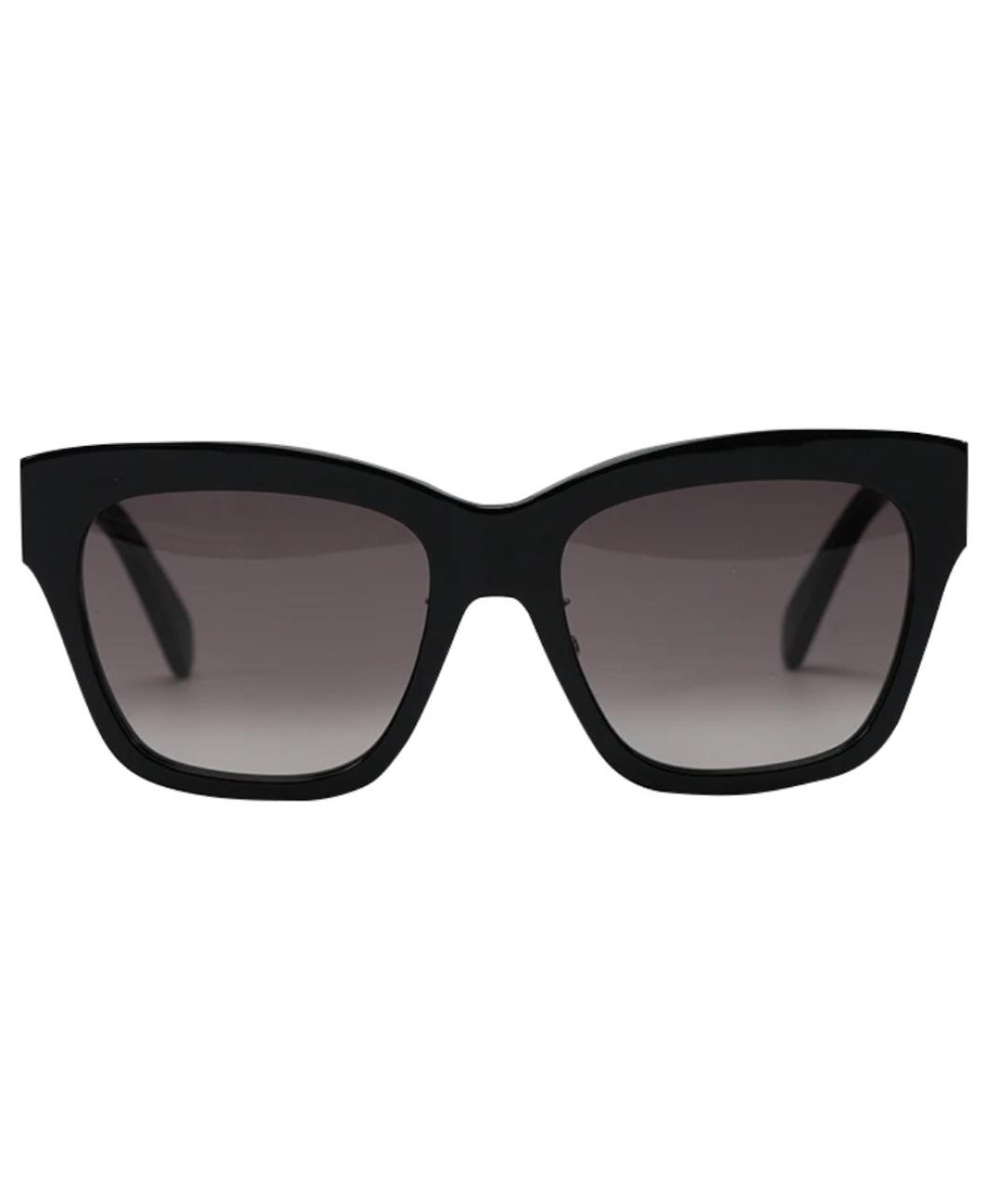 CELINE Черные пластиковые солнцезащитные очки, фото 2