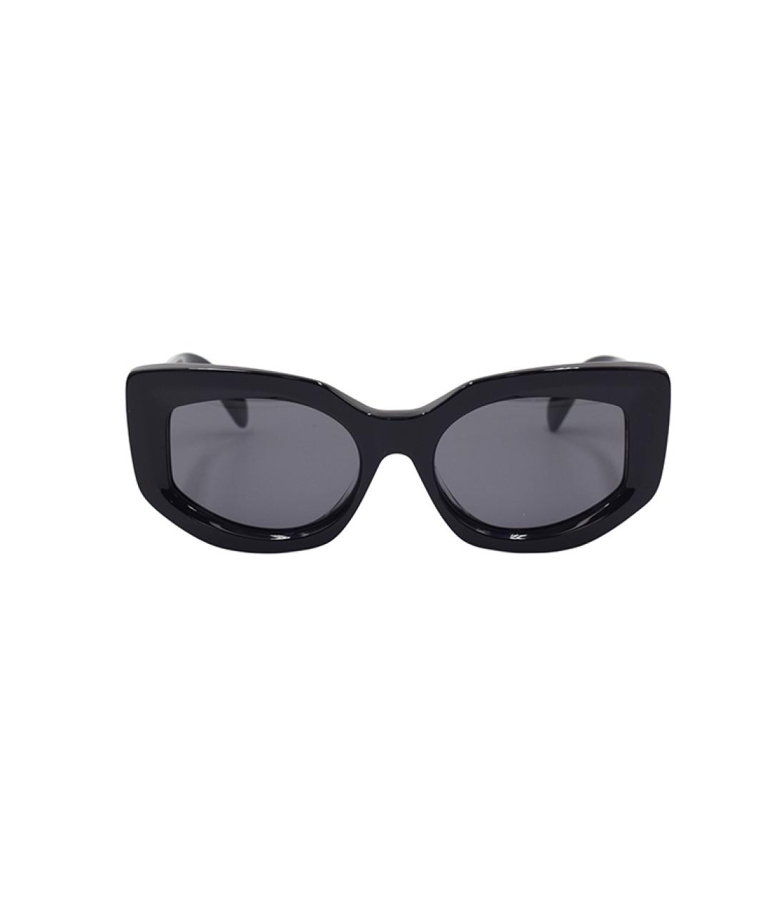 CELINE Черные пластиковые солнцезащитные очки, фото 2