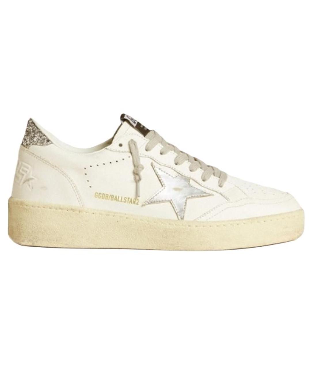 GOLDEN GOOSE DELUXE BRAND Белые кеды, фото 1