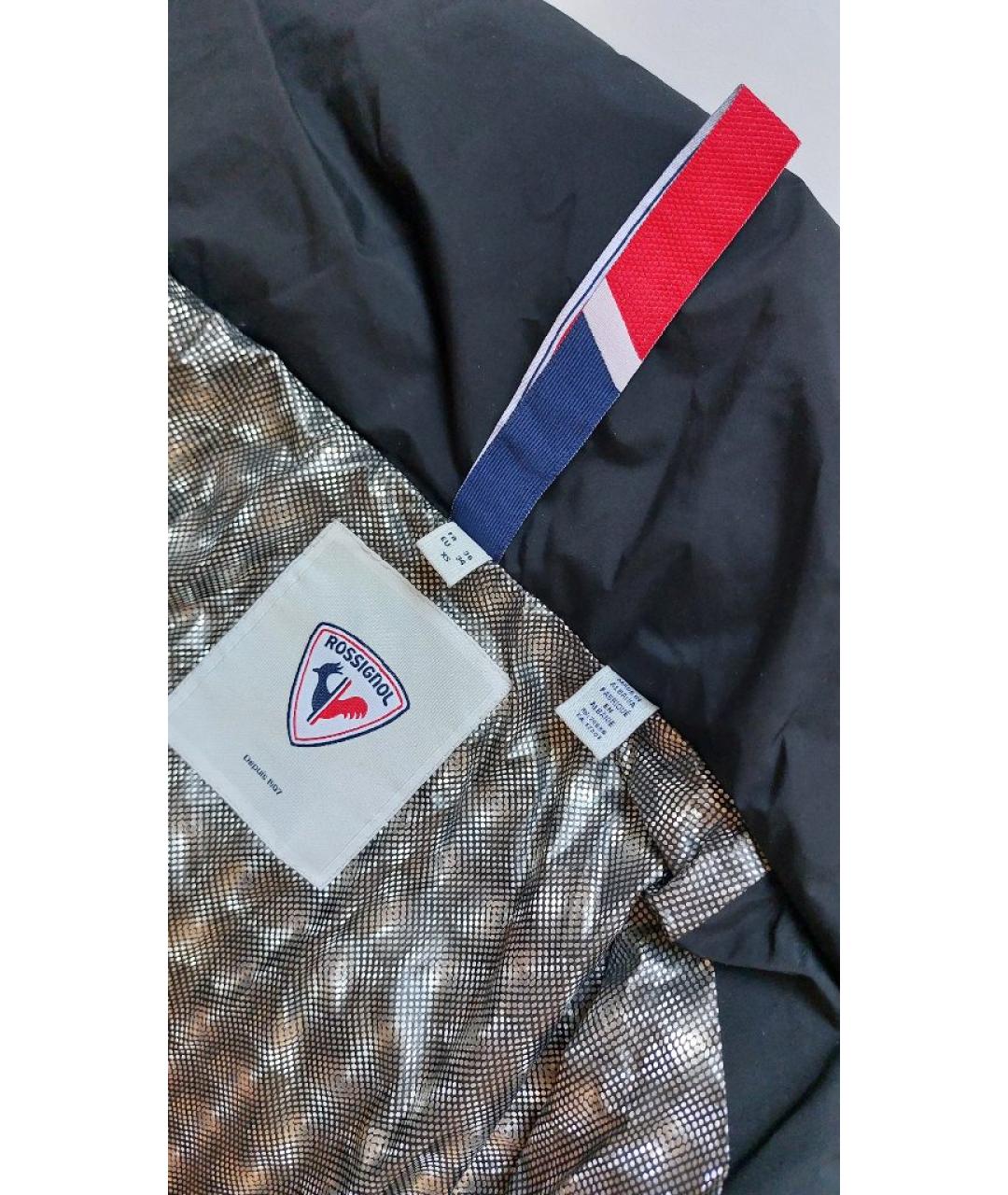 ROSSIGNOL Черный полиэстеровый пуховик, фото 5