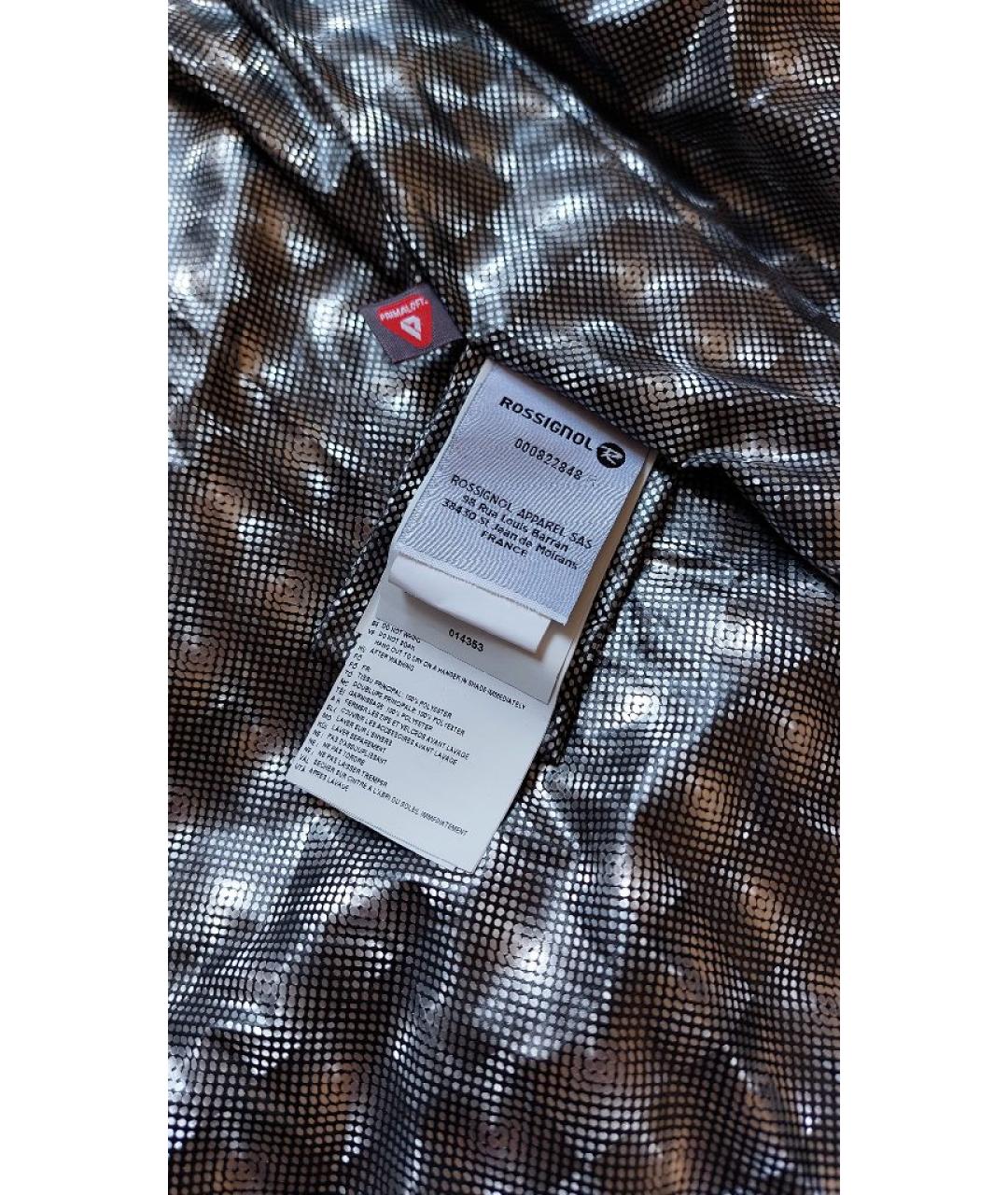 ROSSIGNOL Черный полиэстеровый пуховик, фото 6