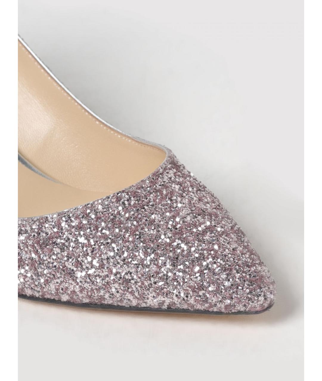 JIMMY CHOO Серебряные туфли, фото 4