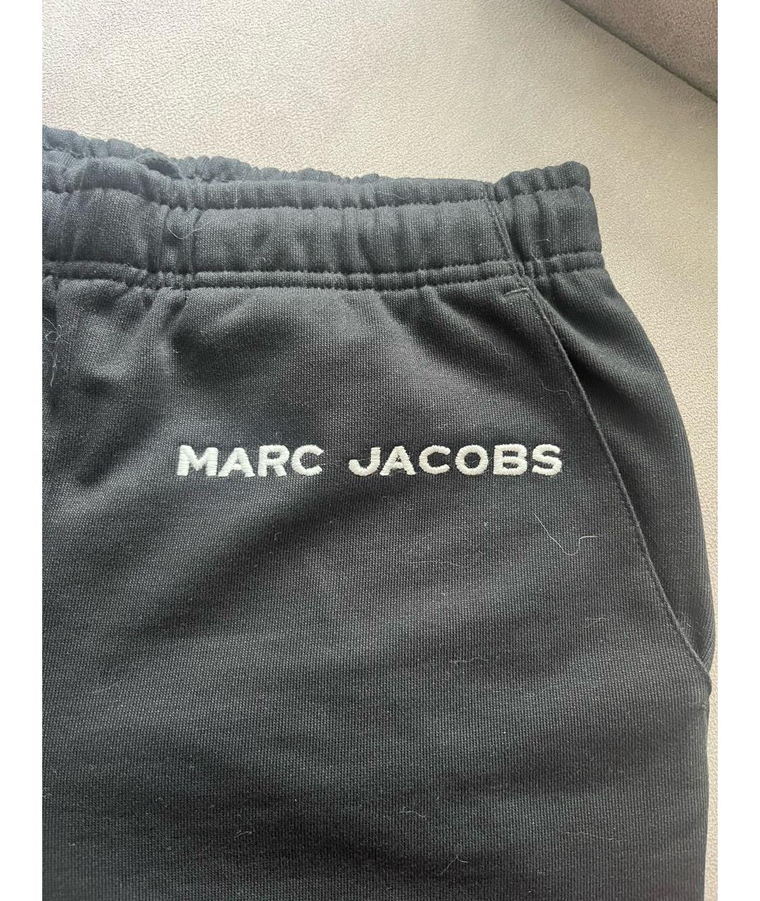MARC JACOBS Черные хлопковые спортивные брюки и шорты, фото 6
