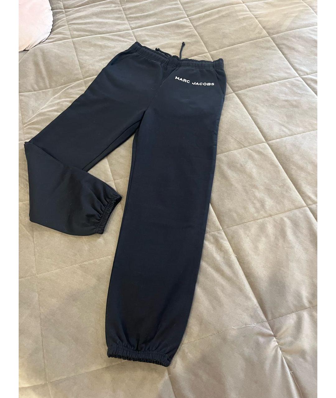 MARC JACOBS Черные хлопковые спортивные брюки и шорты, фото 2