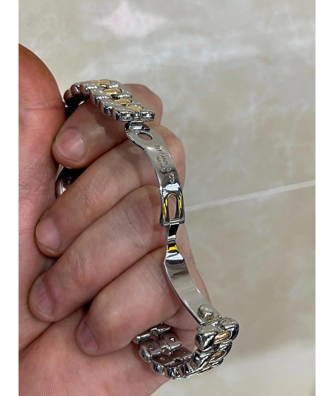 TIFFANY&CO Золотые металлические часы, фото 4