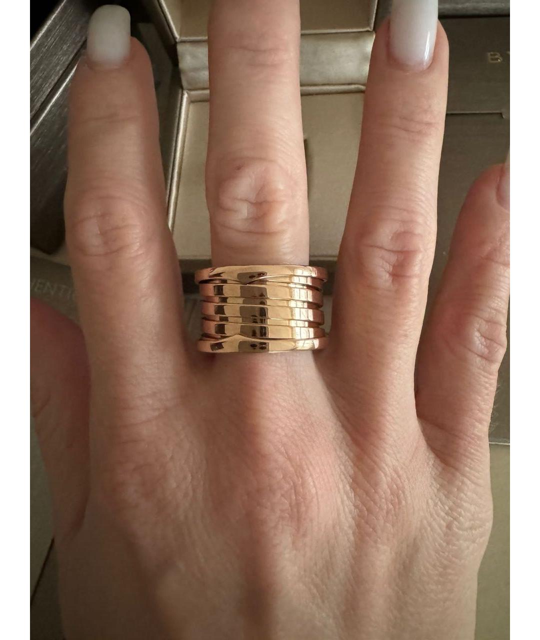 BVLGARI Золотое кольцо из розового золота, фото 5
