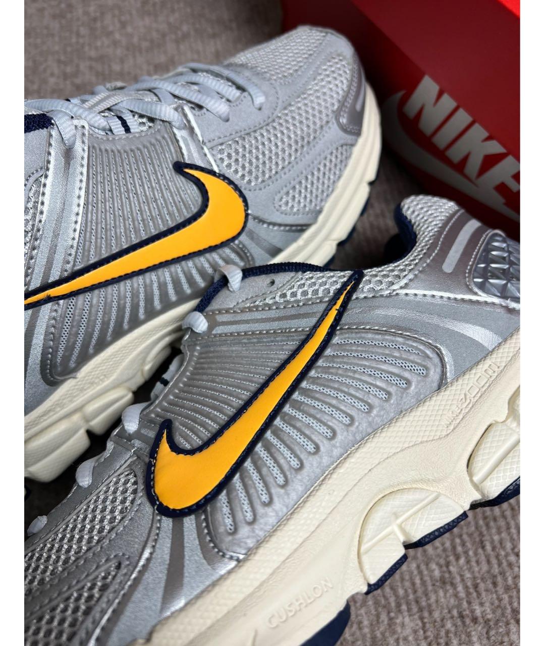 NIKE Серебряные низкие кроссовки / кеды, фото 6