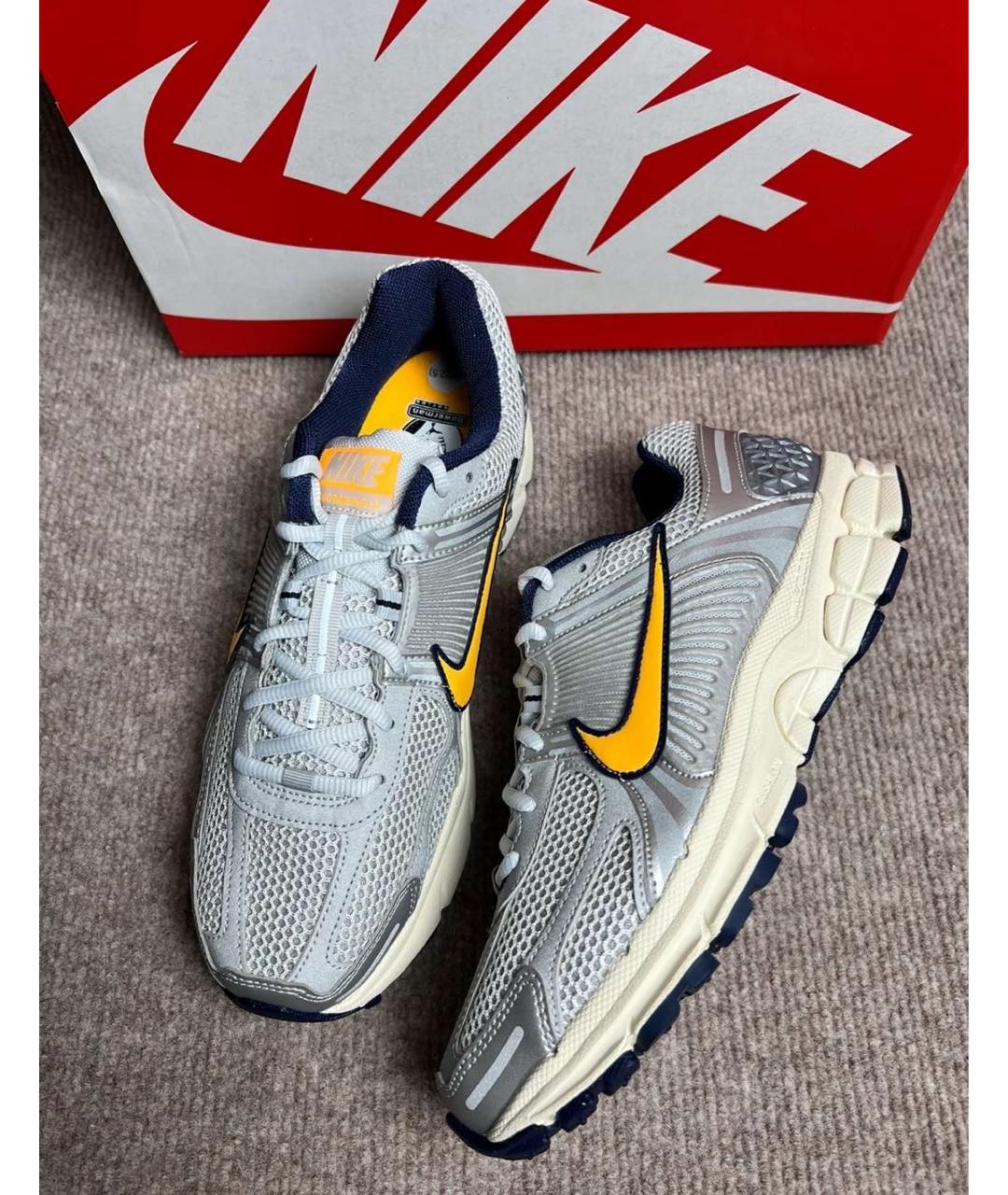 NIKE Серебряные низкие кроссовки / кеды, фото 8