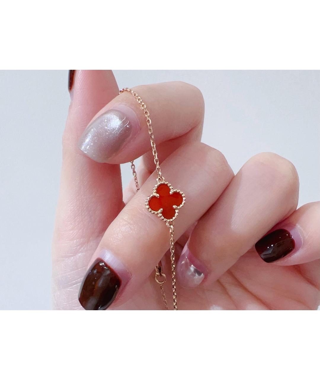 VAN CLEEF & ARPELS Красный браслет из розового золота, фото 3