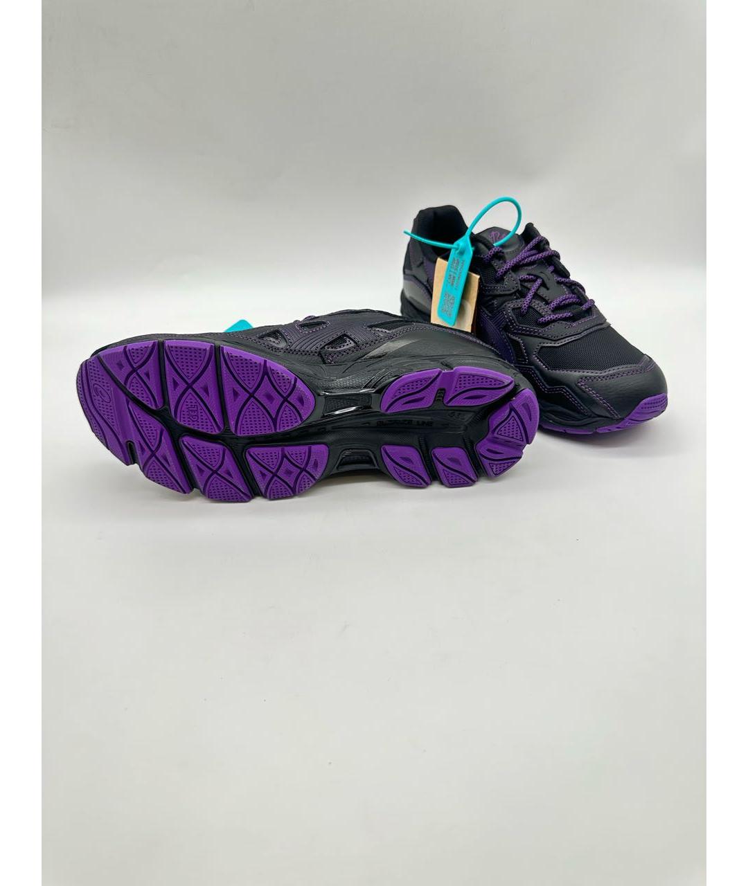 ASICS Черные текстильные низкие кроссовки / кеды, фото 7