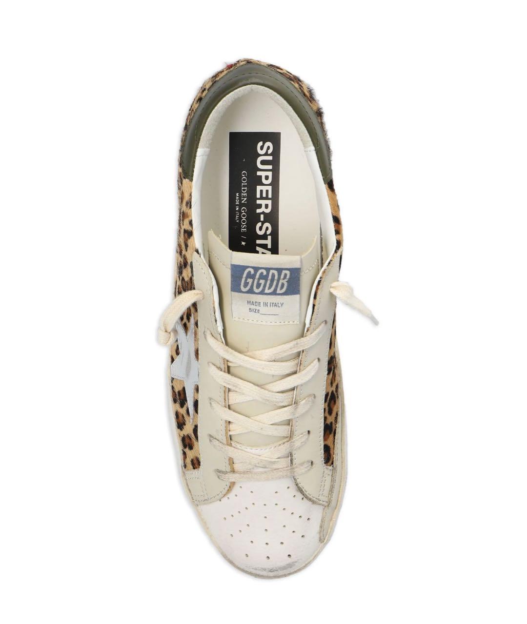 GOLDEN GOOSE DELUXE BRAND Кожаные кеды, фото 3