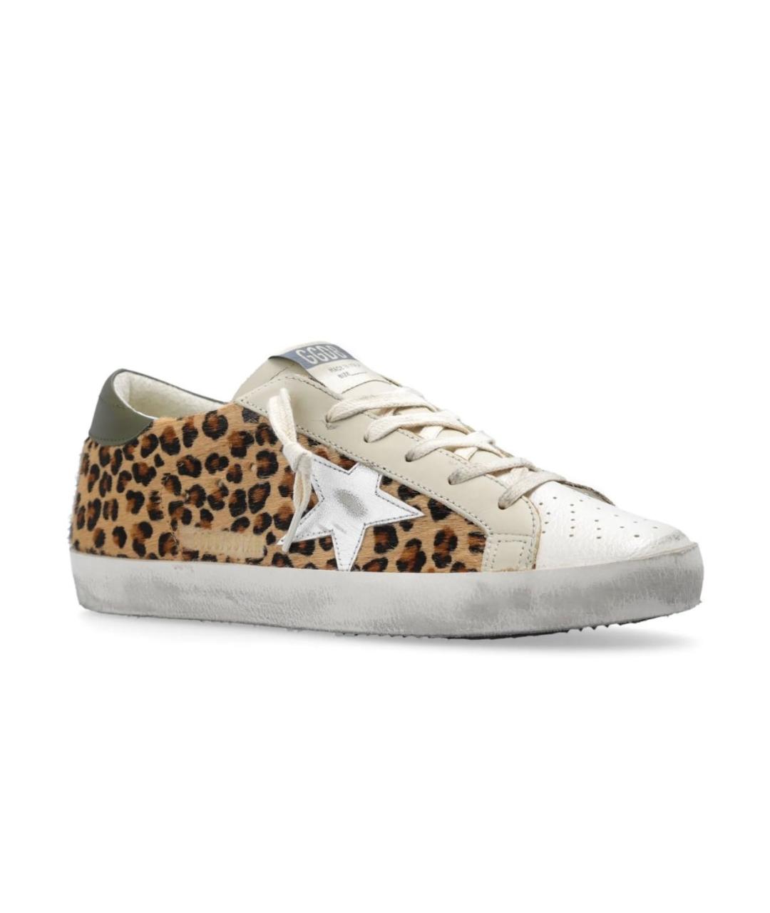 GOLDEN GOOSE DELUXE BRAND Кожаные кеды, фото 2