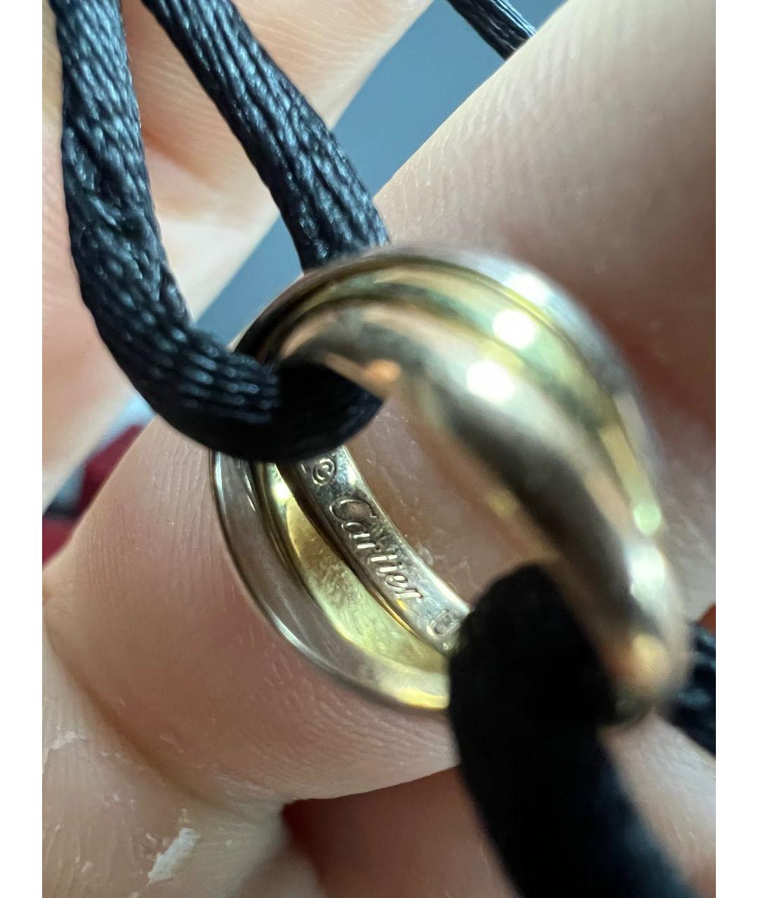 CARTIER Черный браслет из белого золота, фото 5