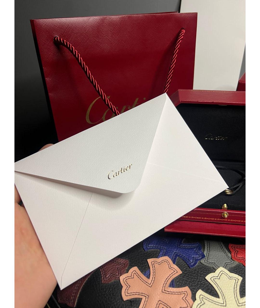 CARTIER Черный браслет из белого золота, фото 8