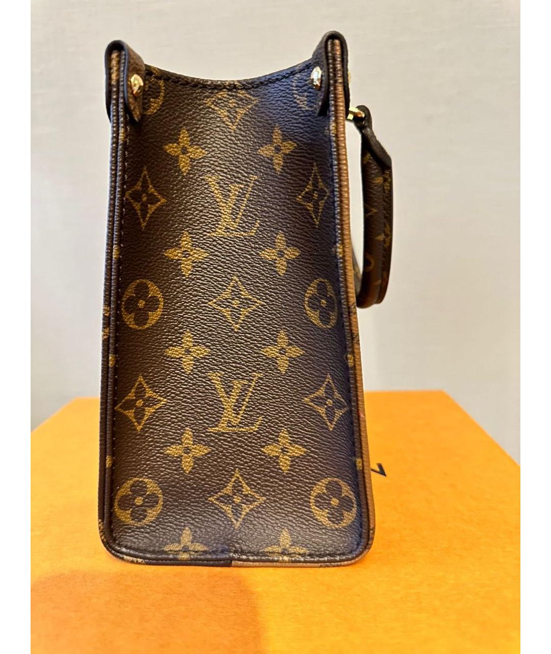LOUIS VUITTON Коричневая сумка тоут, фото 2