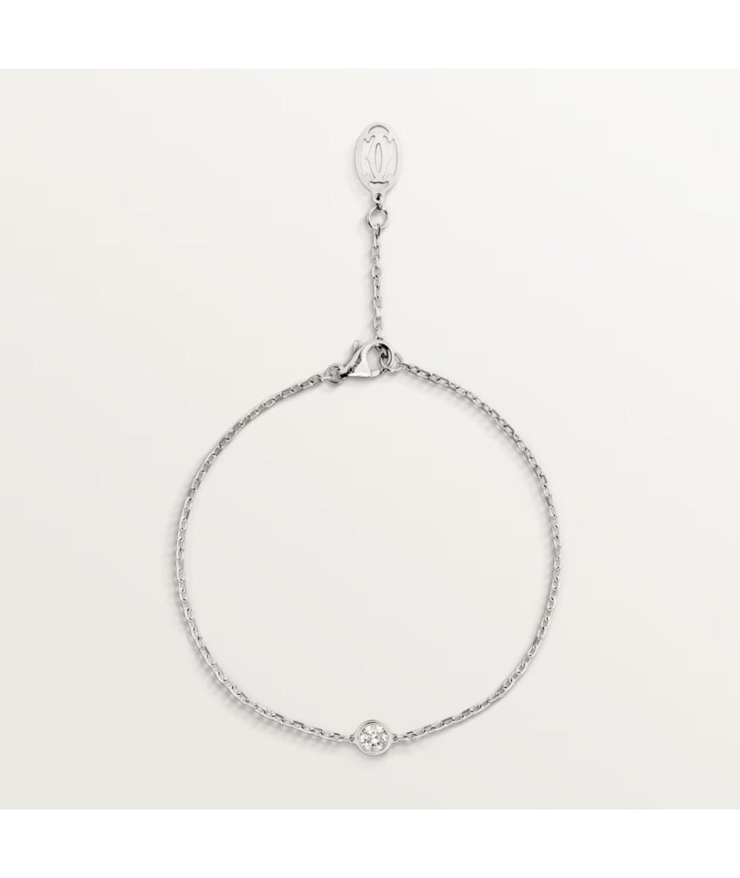CARTIER Браслет из белого золота, фото 6