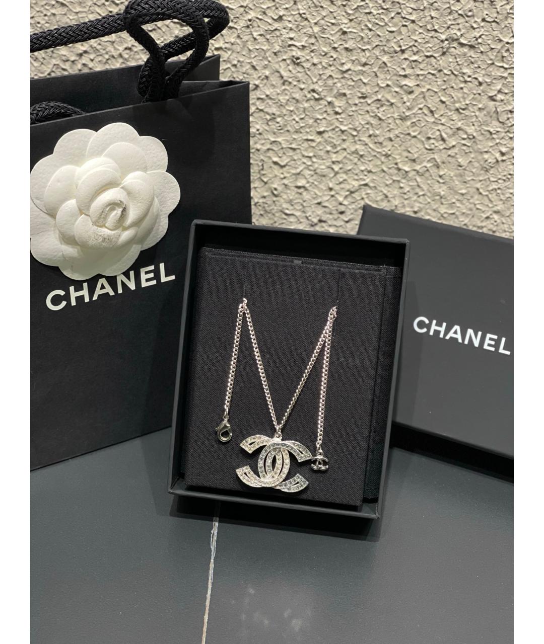 CHANEL Металлическое колье, фото 3