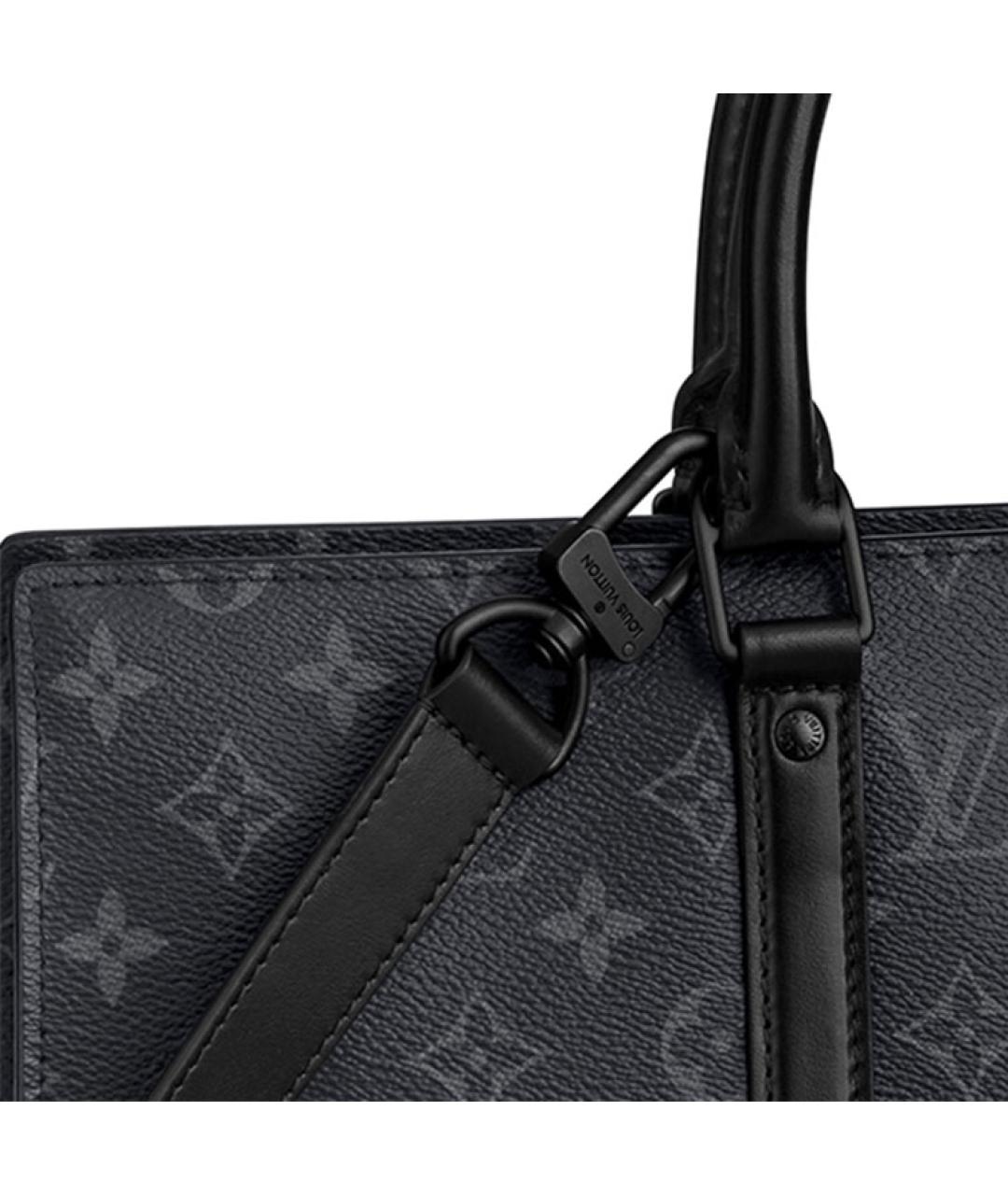 LOUIS VUITTON Черная сумка на плечо, фото 5