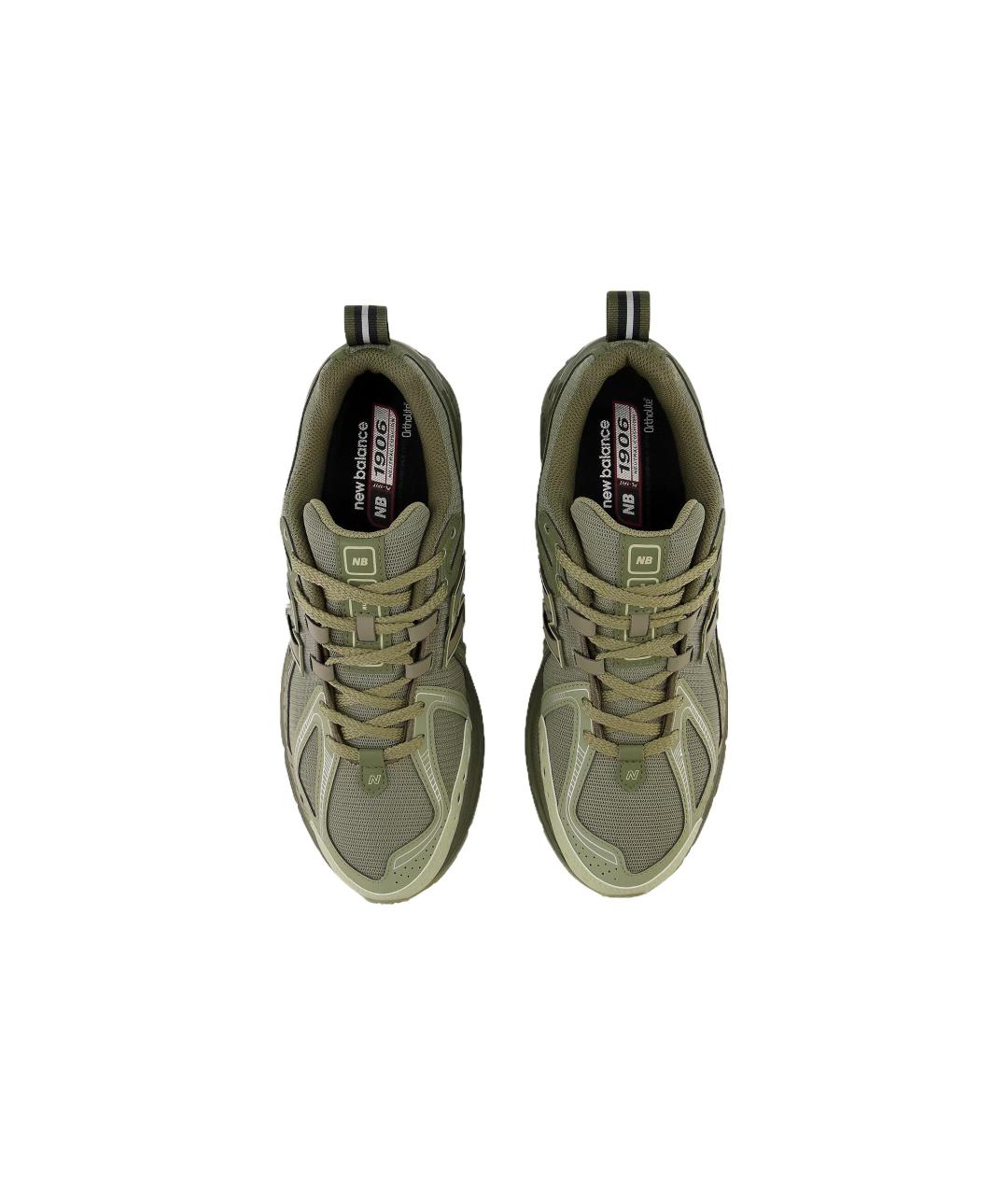 NEW BALANCE Хаки низкие кроссовки / кеды, фото 4