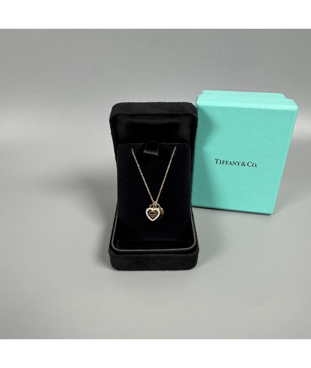 TIFFANY&CO Розовое колье из розового золота, фото 5