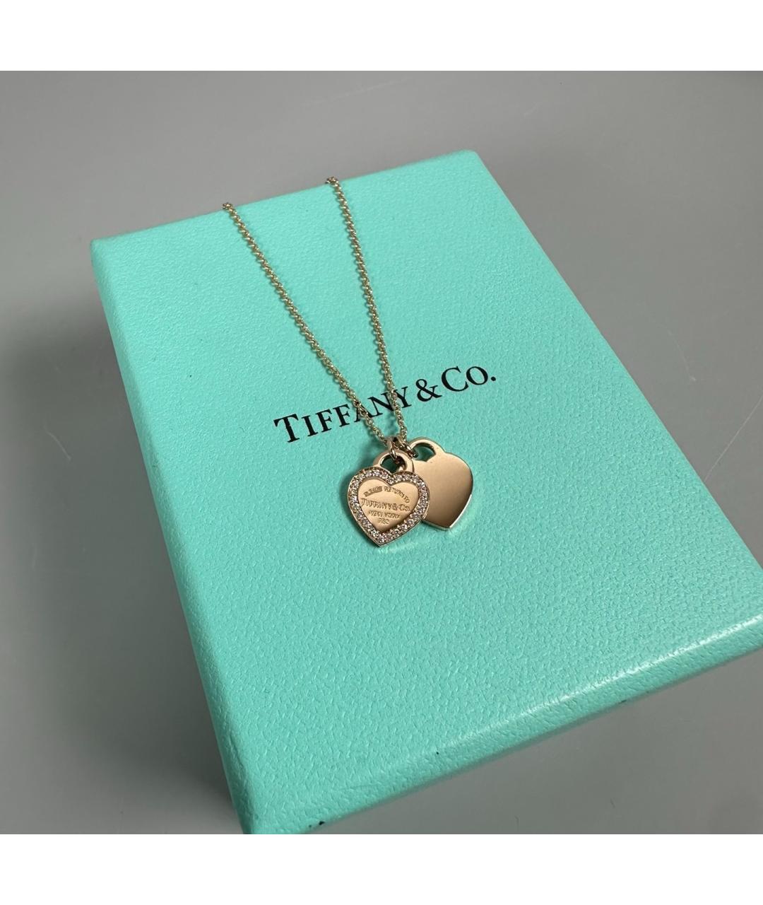 TIFFANY&CO Розовое колье из розового золота, фото 4