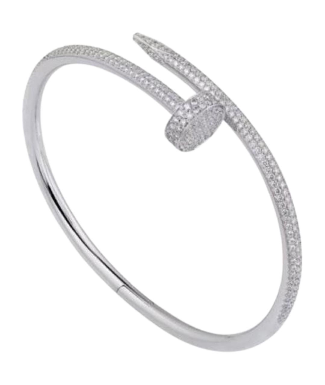 CARTIER Белый браслет из белого золота, фото 1