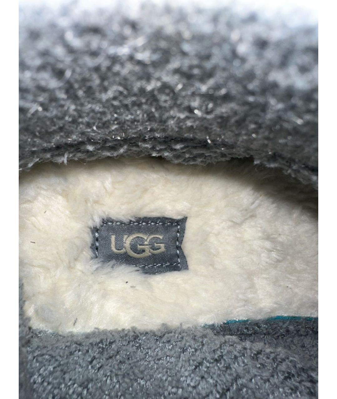 UGG AUSTRALIA Серые ботинки, фото 3