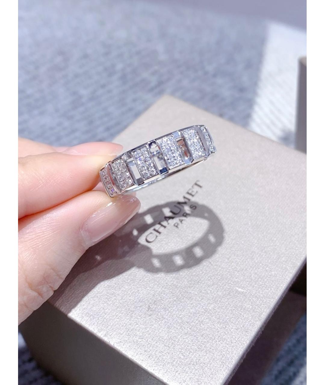 CHAUMET Серебряное кольцо из белого золота, фото 3