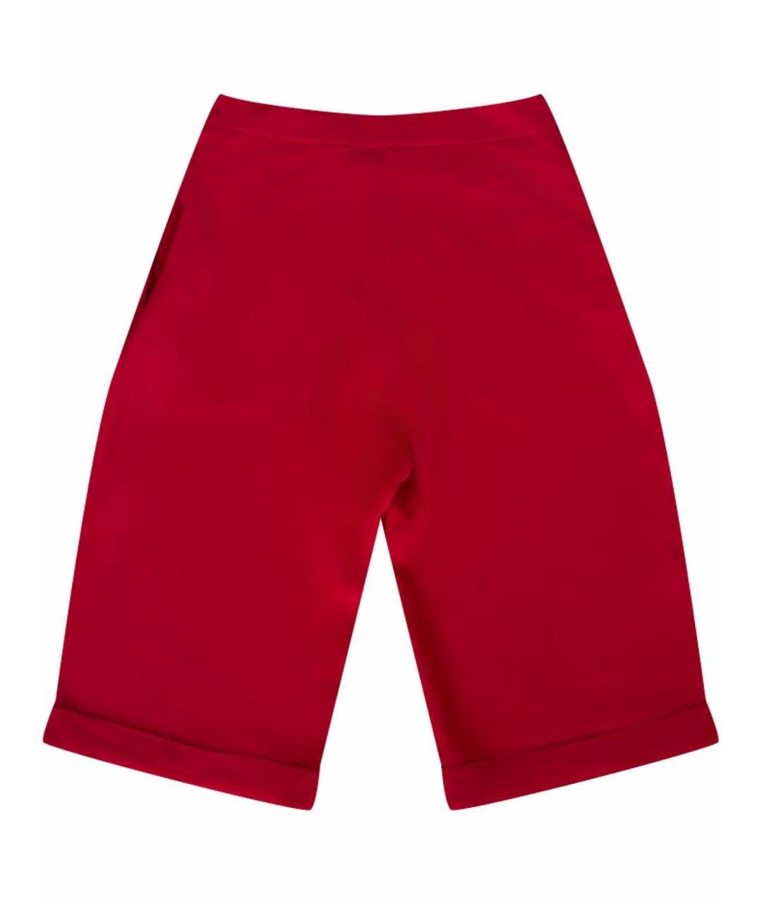 RALPH LAUREN Красные шифоновые шорты, фото 1