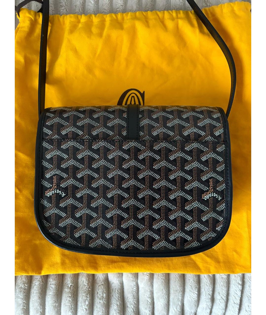 GOYARD Черная сумка на плечо, фото 7