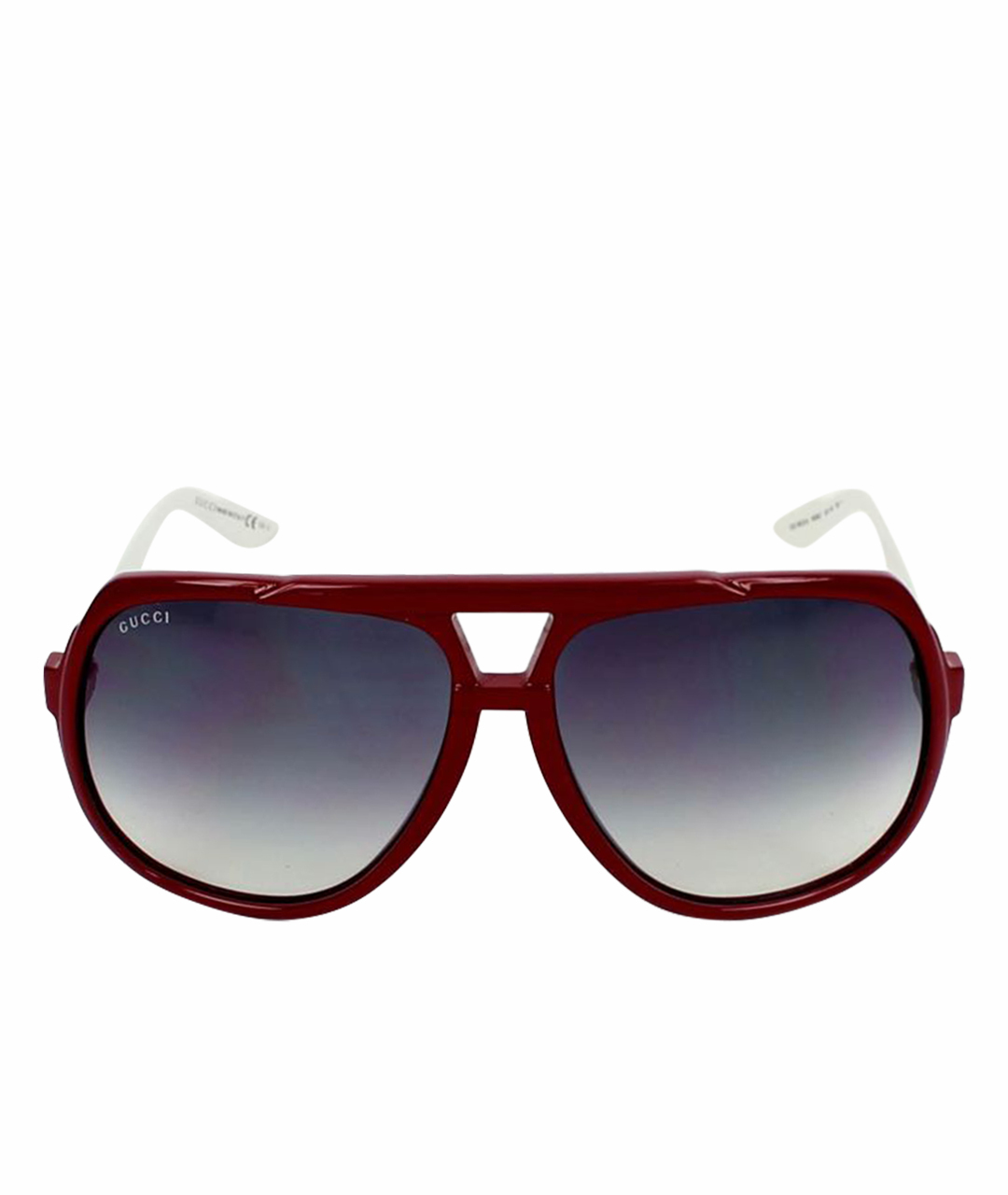 GUCCI Красные пластиковые солнцезащитные очки, фото 1