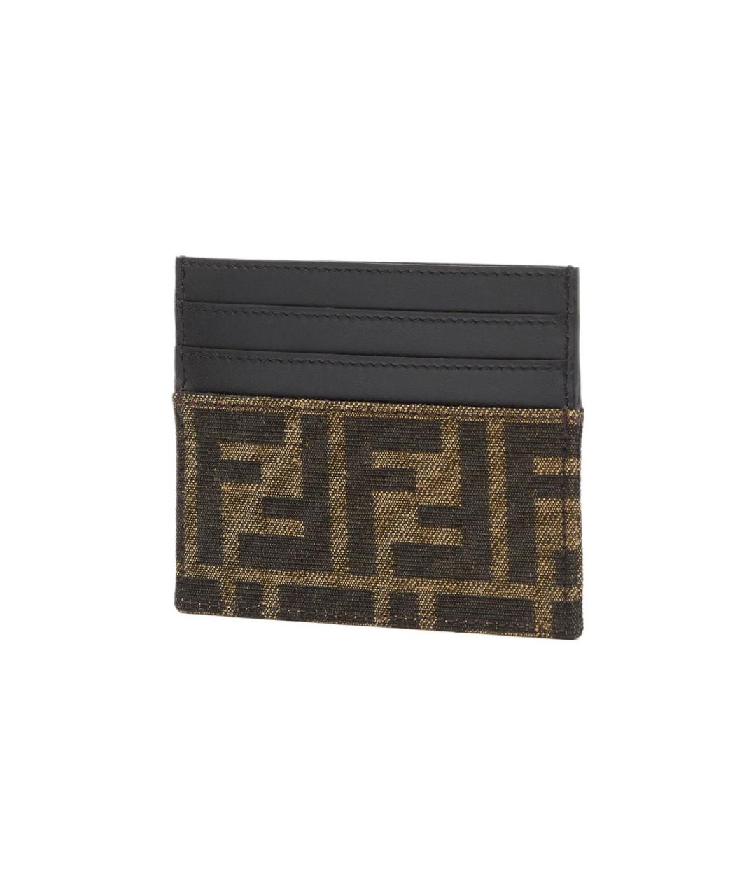 FENDI Коричневый кардхолдер, фото 2