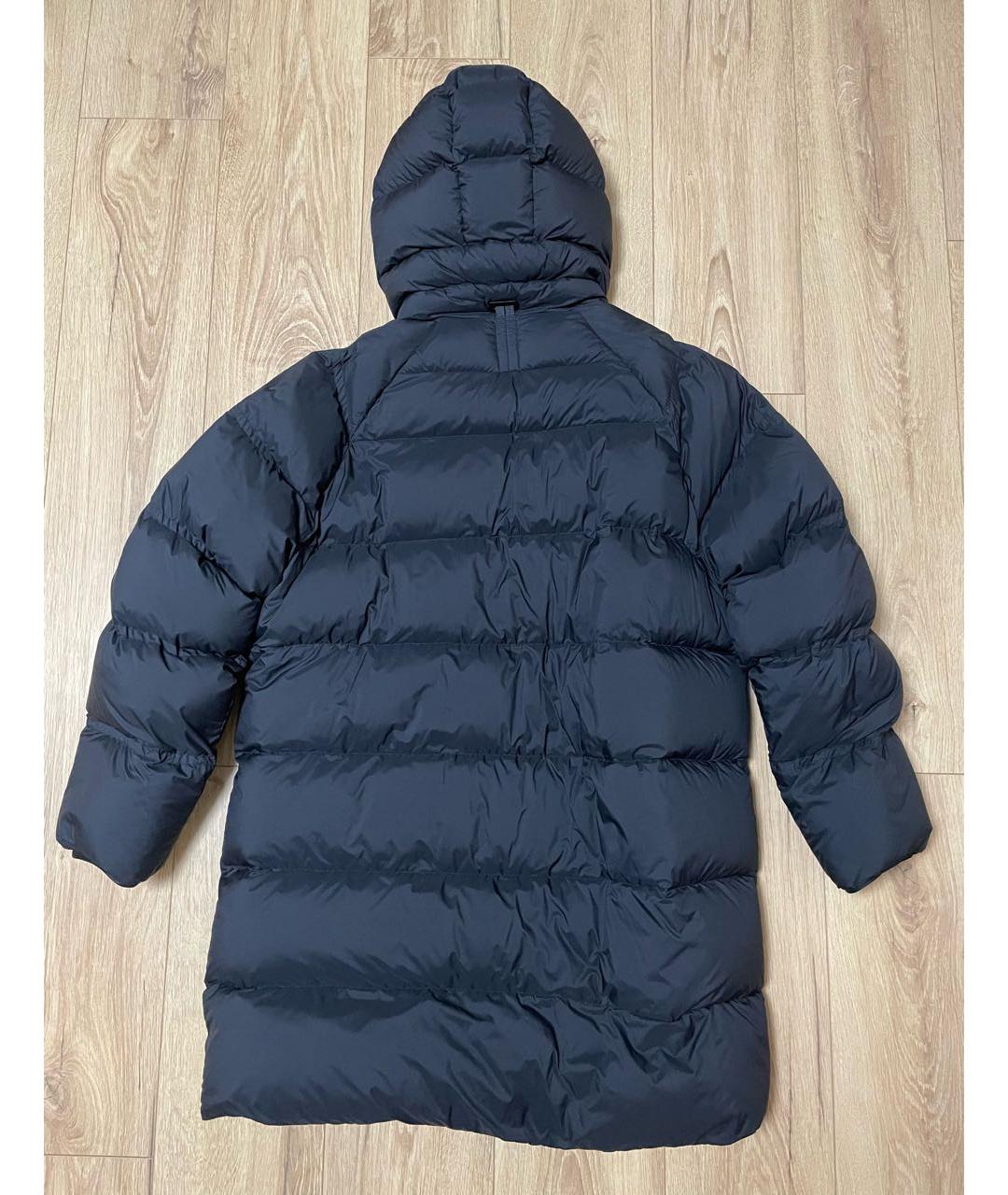 MONCLER Черный пуховик, фото 2