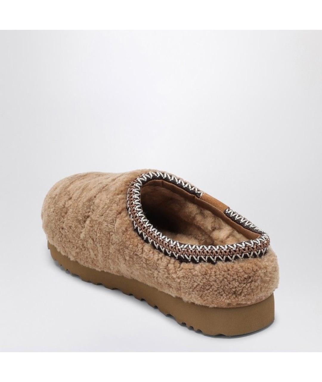 UGG AUSTRALIA Коричневые текстильные сандалии, фото 2