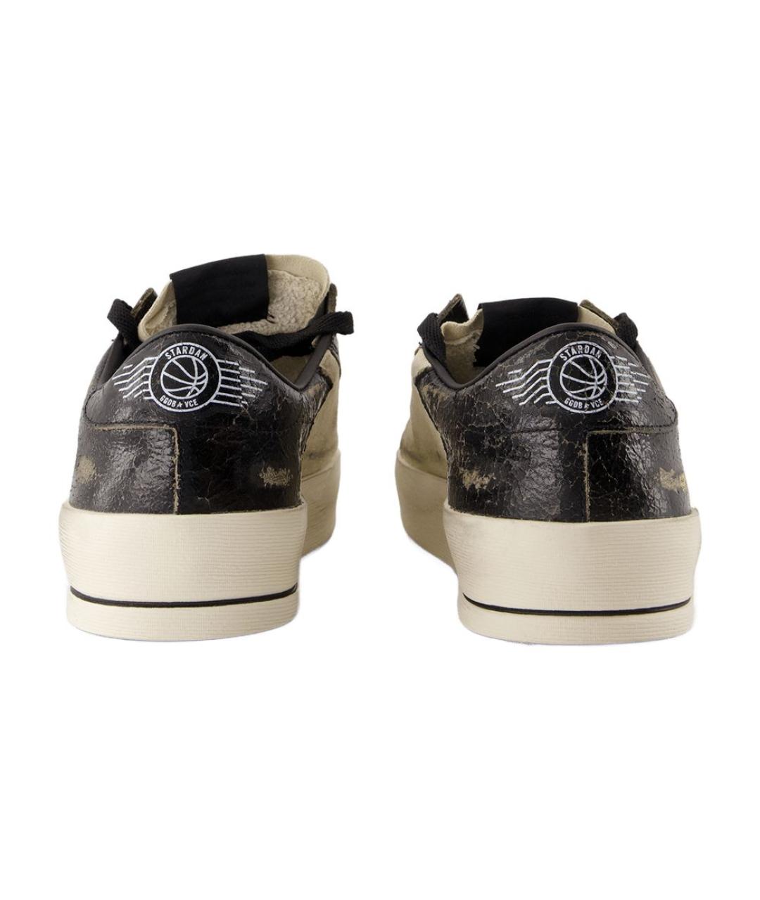 GOLDEN GOOSE DELUXE BRAND Черные низкие кроссовки / кеды, фото 3