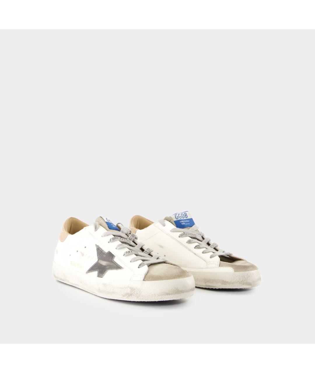GOLDEN GOOSE DELUXE BRAND Мульти кожаные низкие кроссовки / кеды, фото 2