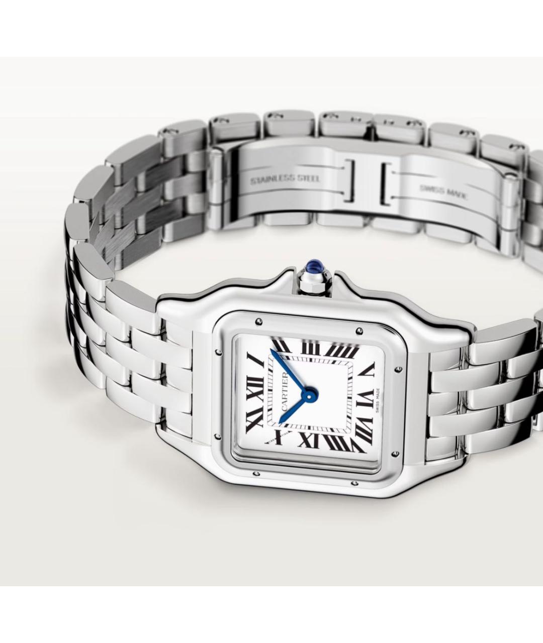 CARTIER Серебряные металлические часы, фото 2