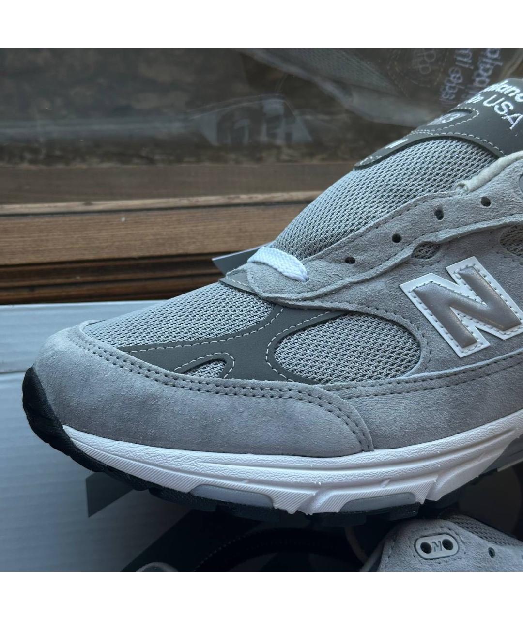 NEW BALANCE Серые низкие кроссовки / кеды, фото 3