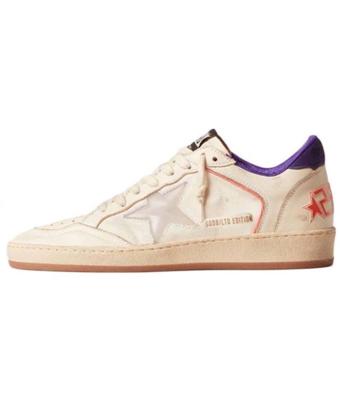 GOLDEN GOOSE DELUXE BRAND Бежевые кеды, фото 2
